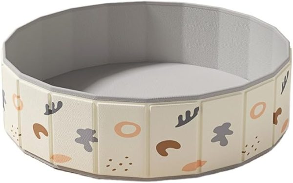 [2023.08.06][Fiyyuga]砂プール、折りたたみ式、子供のおもちゃ、膨らませる必要がなく、バスルーム/屋内/屋外/庭に最適、収納が簡単、密閉性が高く、安全で信頼性があります - Image 3